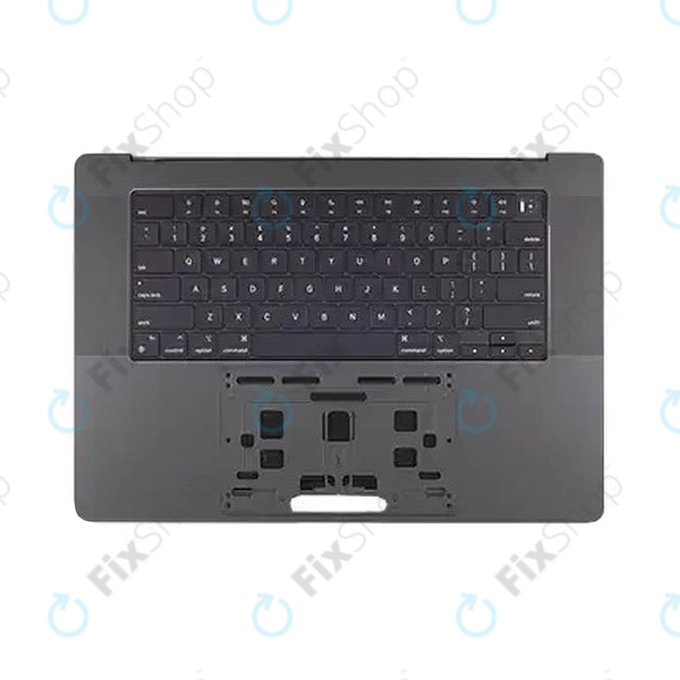 Top case con tastiera US e batteria per MacBook Pro 16", A3403 (2024), Space Black, 661-42823, Genuine Apple
