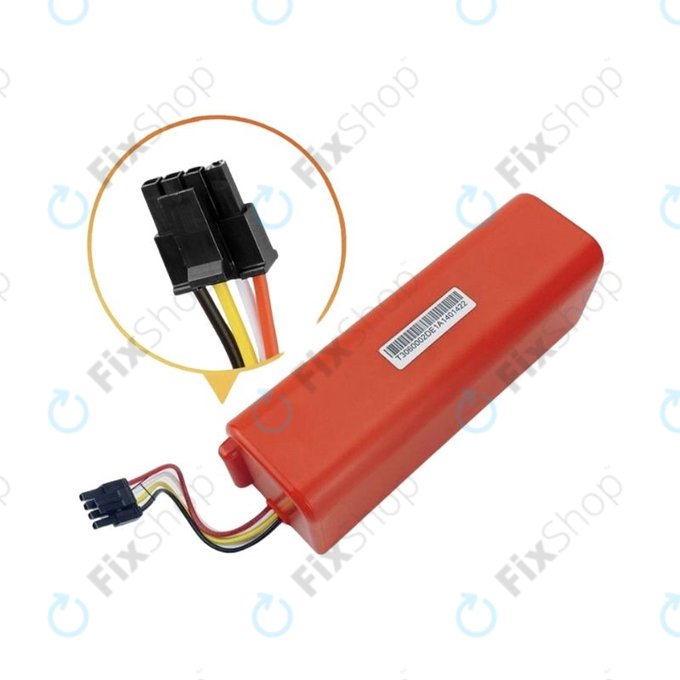 Batteria per Xiaomi RobGoldck S-seriess, T-seriess, Q-seriess, XJT-2P4S-6000, Li-Ion, 6000mAh, 14.4V