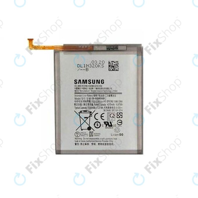 Batteria per Samsung A23, A23 5G, M23 5G, M33 5G, M52 5G, M53 5G, EB-BM526ABY, EB-BM526ABS, GH82-27092A, 5000mAh, Genuine Service Pack