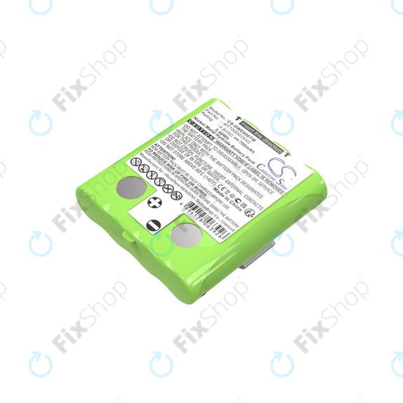 Batteria per Detewe Outdoor Pmr e Simvalley, MT700D03XXC, Ni-MH, 700mAh, 4.8V, HQ