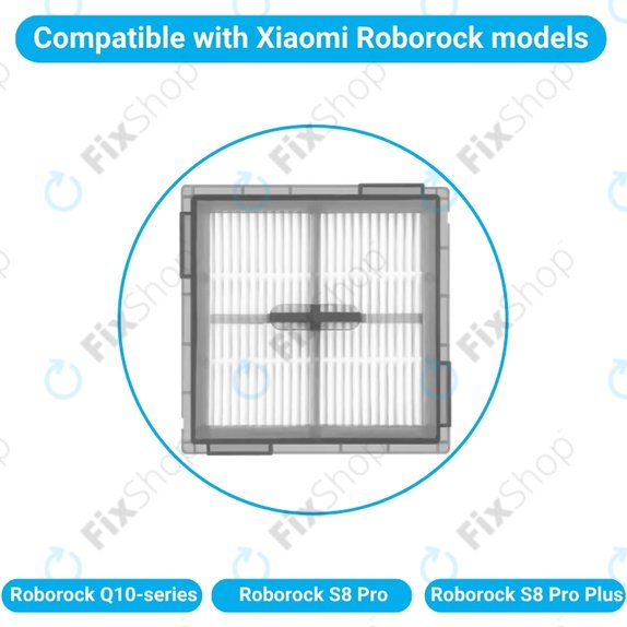 Filtro HEPA per Xiaomi RobGoldck Q10-seriess, S8 Pro, S8 Pro Plus