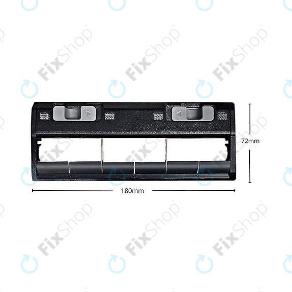 Cover spazzola principale per Ecovacs Deebot serie N, serie T, serie X1, serie Ozmo, Black