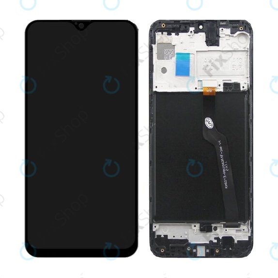 Schermo per Samsung A10 A105F, Vetro touch con cornice
