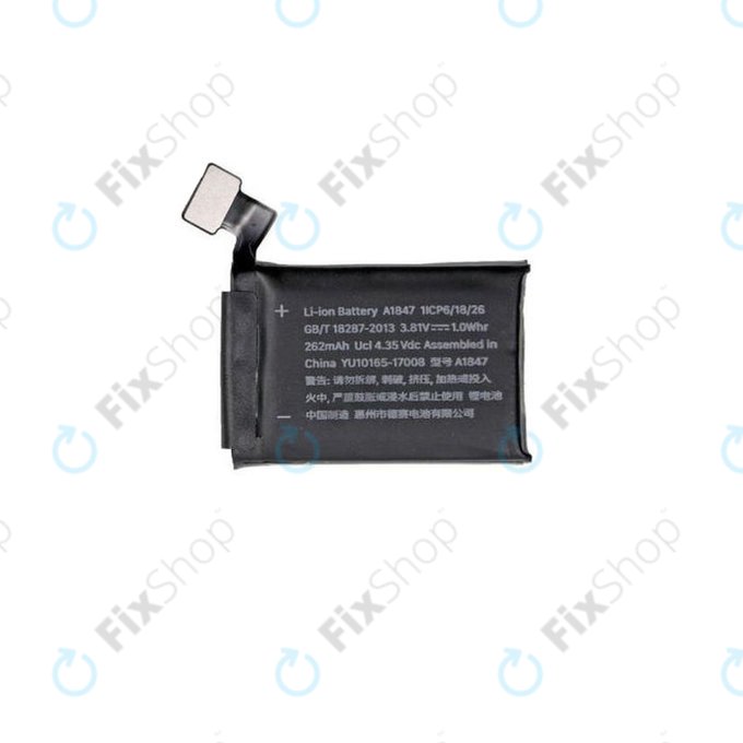 Batteria per Apple Watch 3 38mm, 262mAh, GPS Version, Refurbished