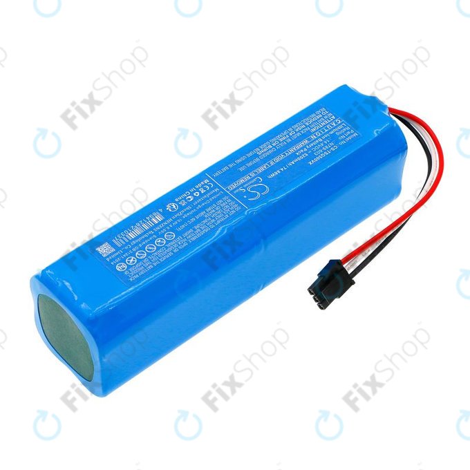 Batteria per Tesla Robostar iQ500, iQ600 N789-603, Li-Ion, 5200mAh, 14.4V, HQ