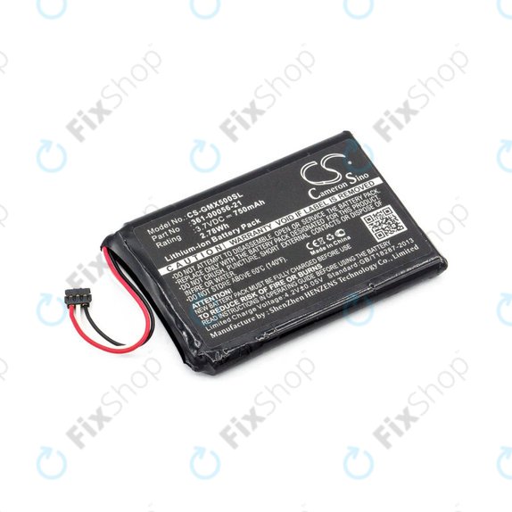Batteria per Garmin Driveluxe 50, 361-00056-21, Li-Ion, 750mAh, 3.7V, HQ