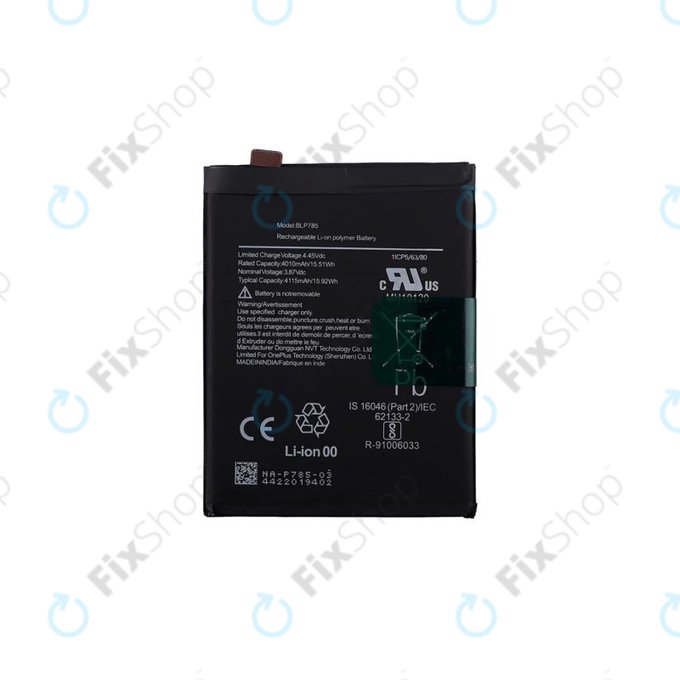 Batteria per OnePlus Nord, BLP785, 4115mAh