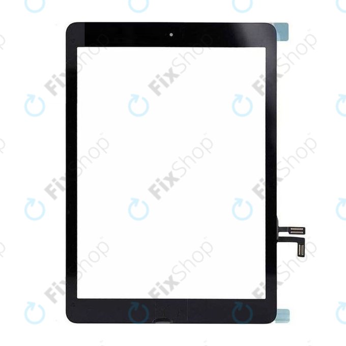 Vetro touch con pulsante Home per iPad Air, Black