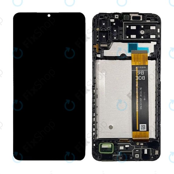 Schermo per Samsung A13 A135F, Vetro touch con cornice