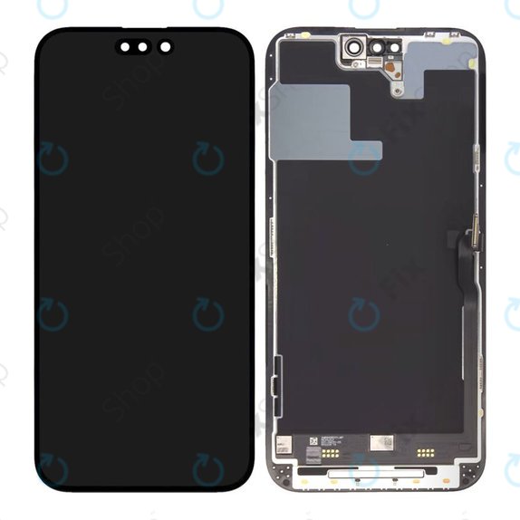Schermo per iPhone 14 Pro Max, Vetro touch con cornice, Refurbished