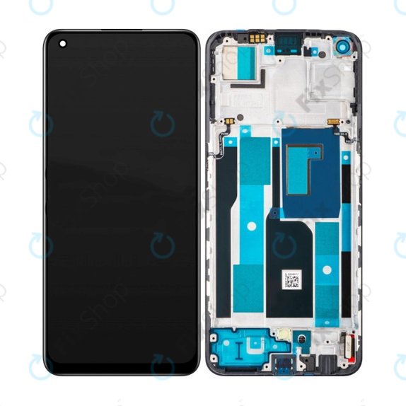 Schermo OLED per Realme 9 Pro Plus RMX3392 RMX3393, Vetro touch con cornice