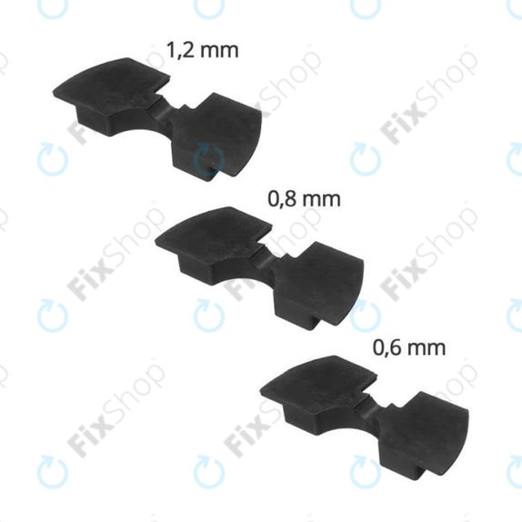 Ammortizzatori di vibrazione 3pcs per Xiaomi Mi Electric Scooter 1S, 2 M365, Essential, Pro, Pro 2, Black