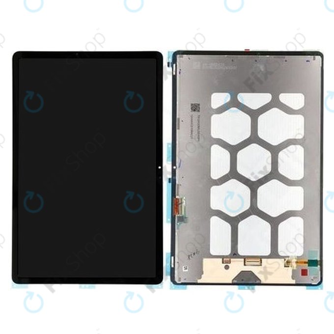 Schermo per Samsung Galaxy Tab S7 FE 5G T736B, Mystic Black, Vetro touch con cornice, GH82-25897A, Genuine Service Pack