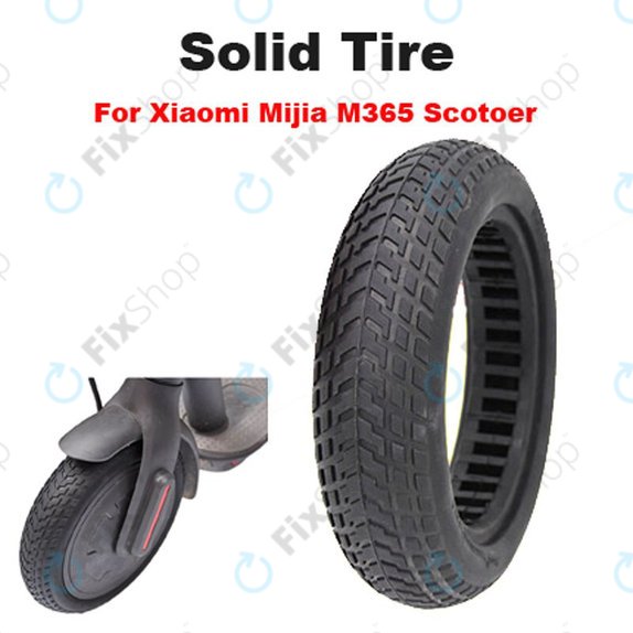 Pneumatico tubeless pieno resistente per Xiaomi Mi Electric Scooter 1S, 2, M365, Essential, Pro, Pro 2, Black