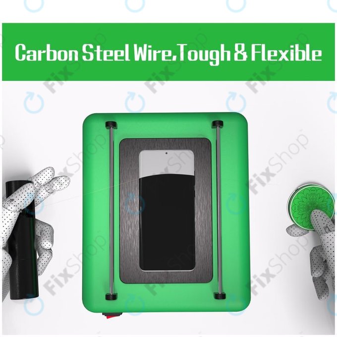 Filo ultrasottile per separazione LCD 0,035 mm x 100 m, 5 pz, 2UUL Vajra Wire