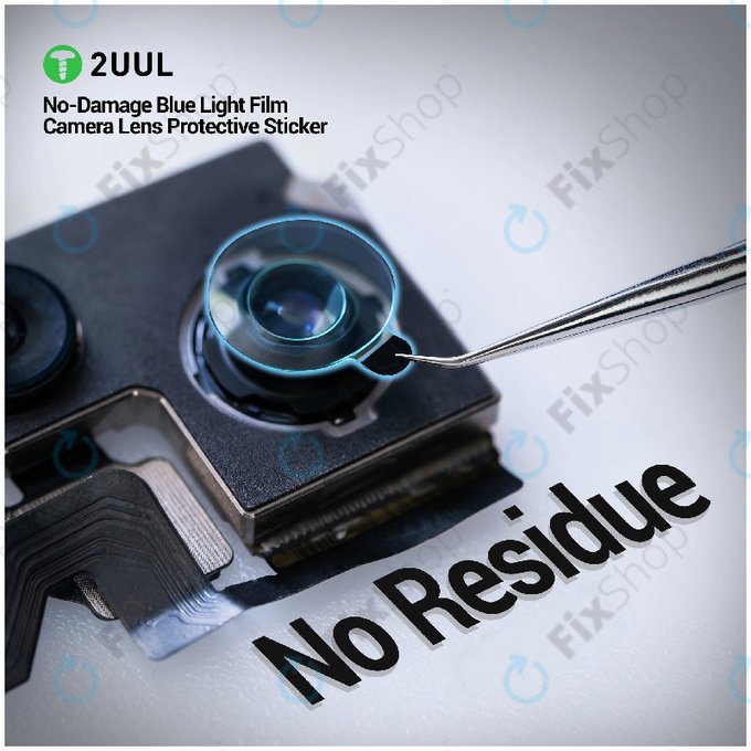 Adesivi protettivi anti luce blu per lente fotocamera 500 pz/confezione, 2UUL DA33