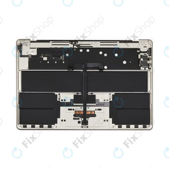Top case con tastiera US e batteria per MacBook Air 15", A3114 (2024), Starlight, 661-40268, Genuine Apple