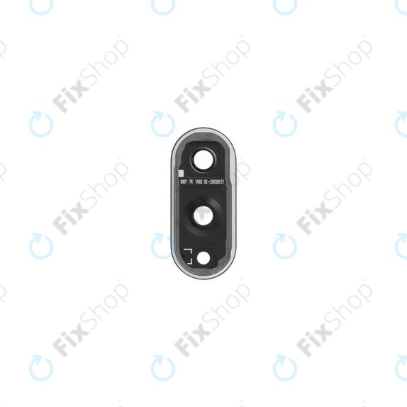 Lente fotocamera posteriore con frame per Samsung S25 Edge, Titanium Jetblack