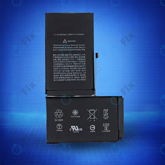 Batteria per iPhone XS Max, 3174mAh, Service Pack