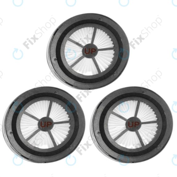 3 pezzi per Proscenic P10, P11, U11 - Filtro HEPA (Black)