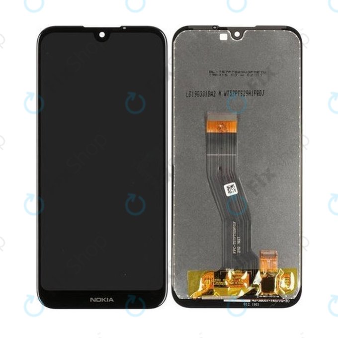 Schermo LCD per Nokia 4.2, Vetro touch senza cornice