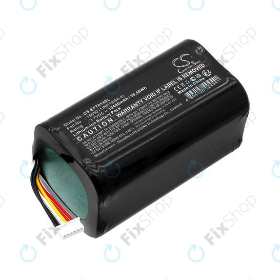 Batteria per Eufy Cam 2 Pro, T8140r, 18650 (1INR19/66-4), Li-Ion, 10400mAh, 3.7V, HQ