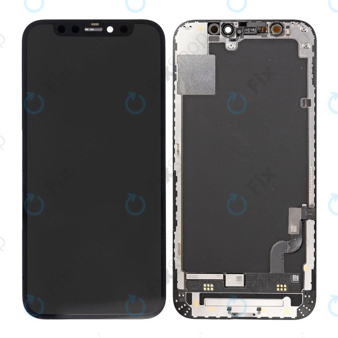 Schermo per iPhone 12 Mini, Vetro touch con cornice, Refurbished
