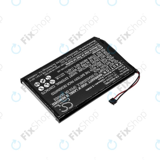 Batteria per Garmin Nüvi 2757, 361-00066-00, Li-Ion, 1500mAh, 3.7V, HQ