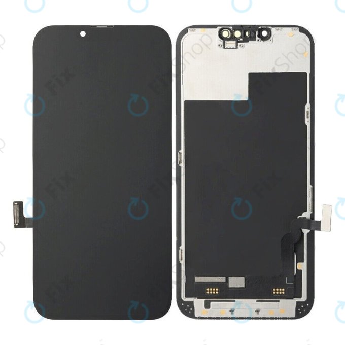 Schermo Soft OLED per iPhone 13, Vetro touch con cornice, FixPremium