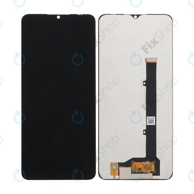 Schermo LCD per ZTE Blade A53 Pro, Vetro touch senza cornice