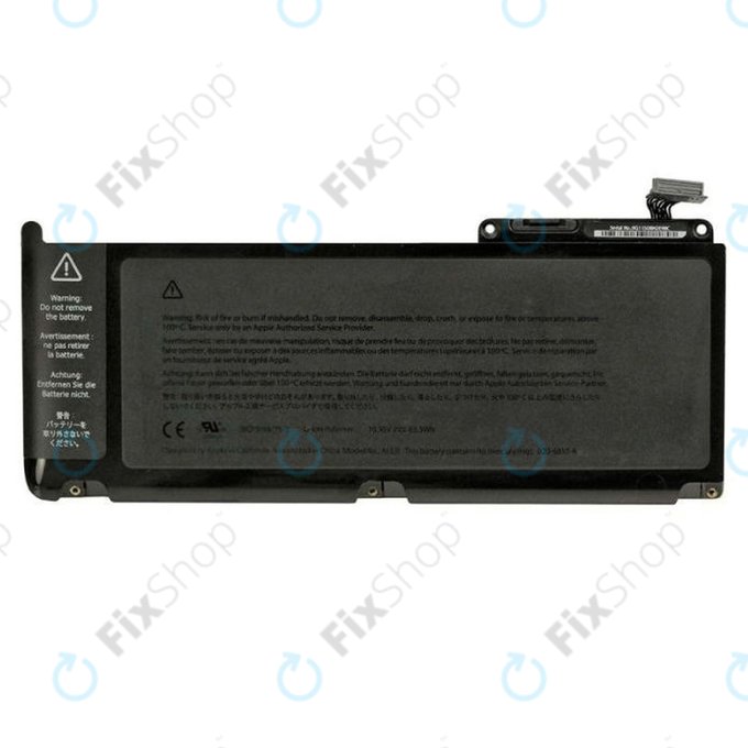 Batteria A1331 per MacBook 13" A1342 (Late 2009 - Mid 2010), 6800mAh, FixPremium