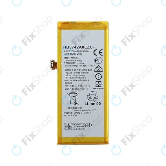Batteria per Huawei P8 Lite ALE-L21, Y3 (2017), HB3742A0EZC, 2200mAh