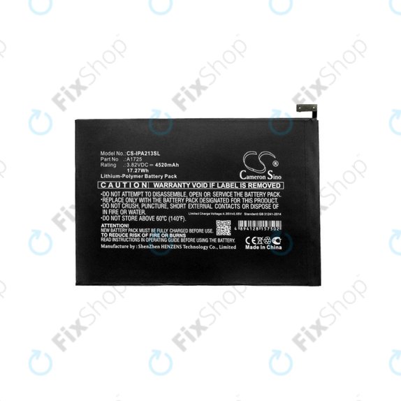 Batteria A1725 per Apple iPad Mini 5, 4520mAh, HQ