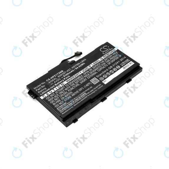 Batteria per HP Zbook 17 G3, AI06XL, Li-Ion, 8300mAh, 11.4V, HQ