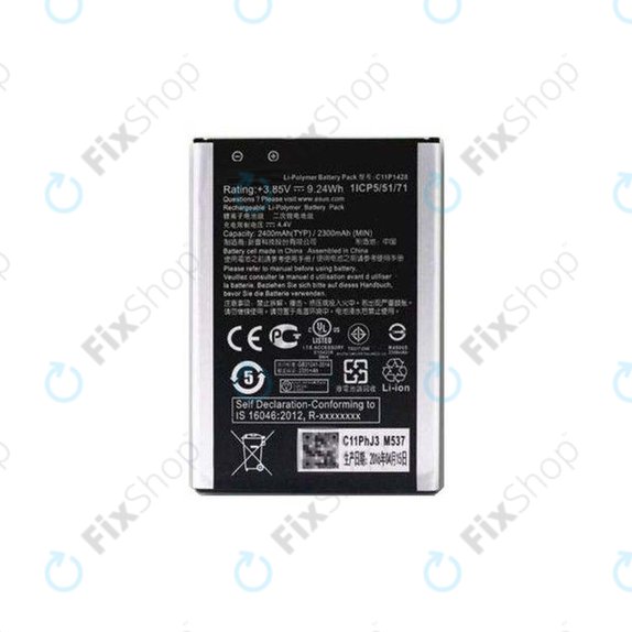 Batteria per Asus Zenfone 2 Laser ZE500KL, C11P1428, 2400mAh