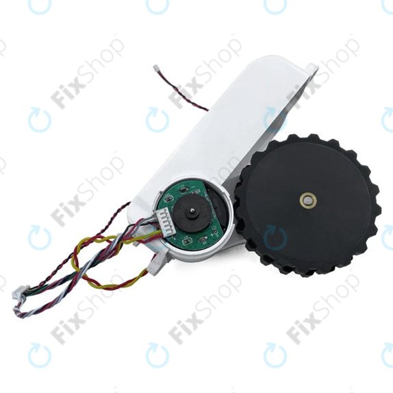 Ruota con motore (sinistra) per Xiaomi Mi Robot Vacuum Mop Pro (P), Viomi V2 Pro, V3, White