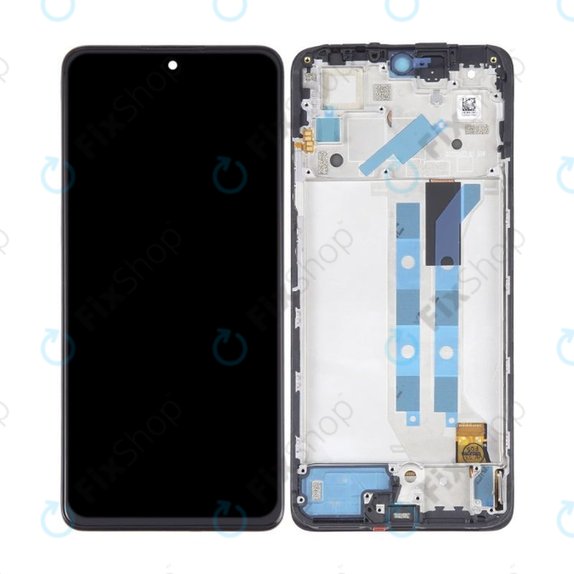 Schermo OLED per Xiaomi Redmi Note 12 Pro 4G 2209116AG, Vetro touch con cornice
