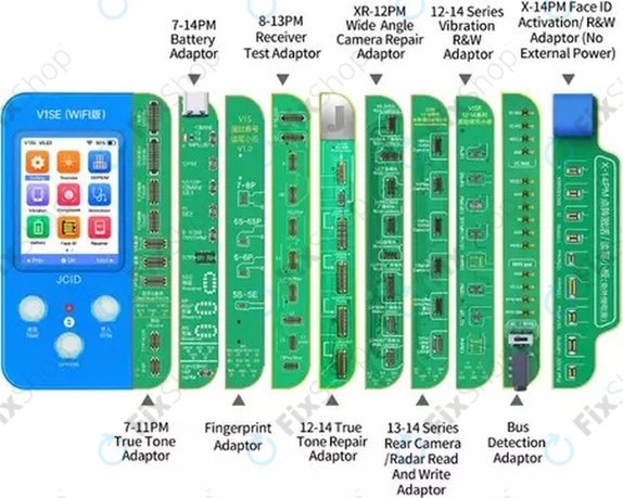 Programmatore 10 in 1 per iPhone 7 - 14 Pro Max, JC V1SE