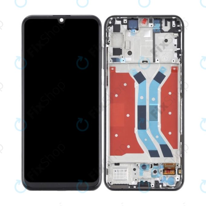 Schermo per Huawei Y8p AQM-LX1, Vetro touch con cornice
