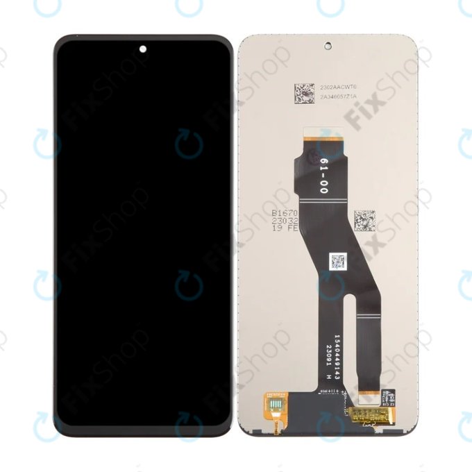 Schermo LCD per Honor 90 Lite 5G, Vetro touch senza cornice