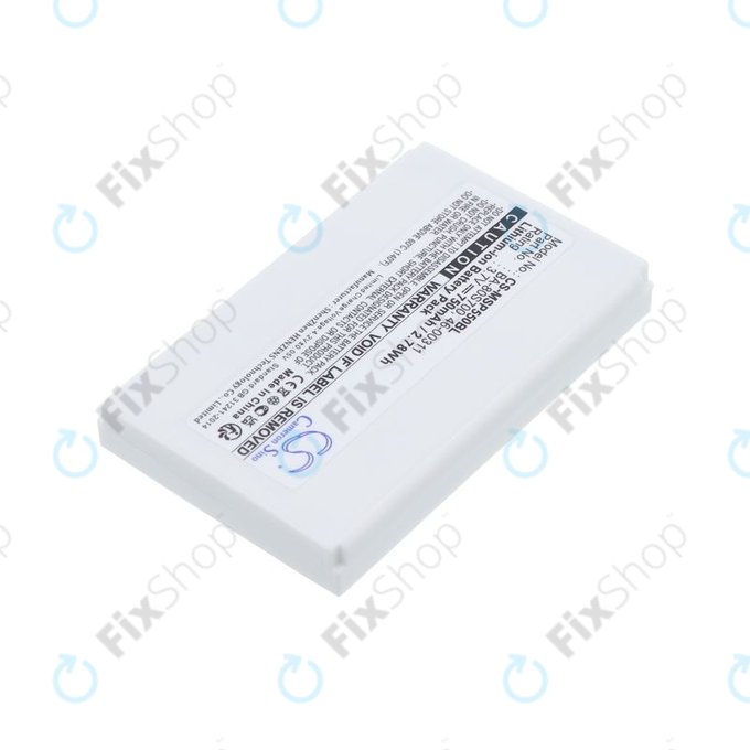 Batteria per Cipherlab 8300-L, Metrologic MK5502, BA-80S700, Li-Ion, 750mAh, 3.7V, HQ