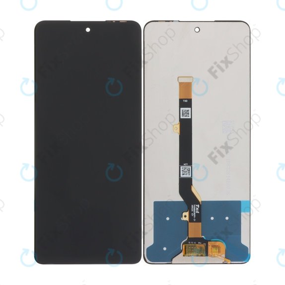 Schermo LCD per Infinix Hot 40, 40 Pro, Tecno Spark 20 Pro, Vetro touch senza cornice