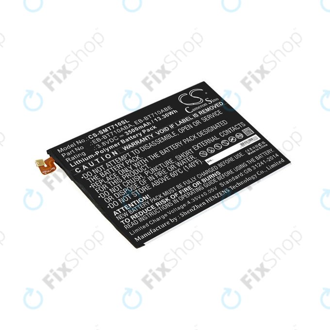 Batteria per Samsung Galaxy Tab S2 8.0", EB-BT710ABA, Li-Pol, 3.8V, 3500mAh, HQ