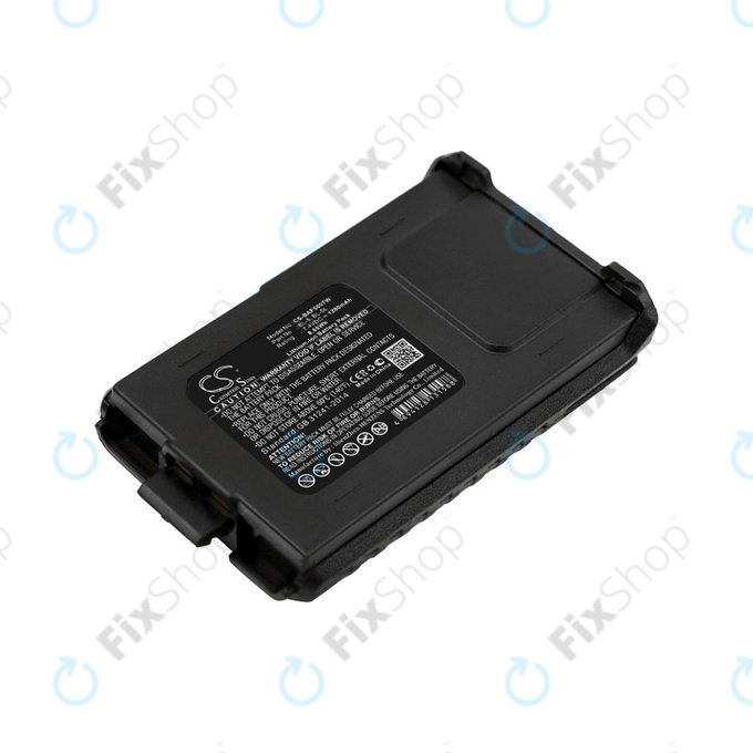 Batteria per Baofeng UV-5R, Baofeng BF-F8, BL-5, Li-Ion, 1200mAh, 7.4V, HQ