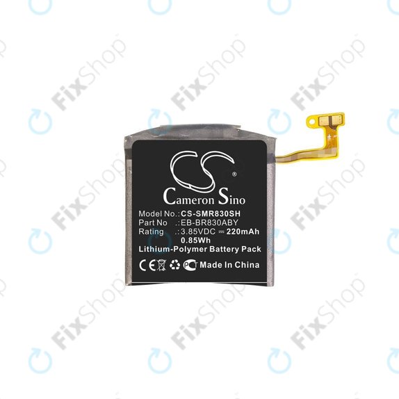 Batteria per Samsung Galaxy Watch Active 2 40mm, 220mAh, Li-Pol, 3.85 V, EB-BR830ABY, HQ