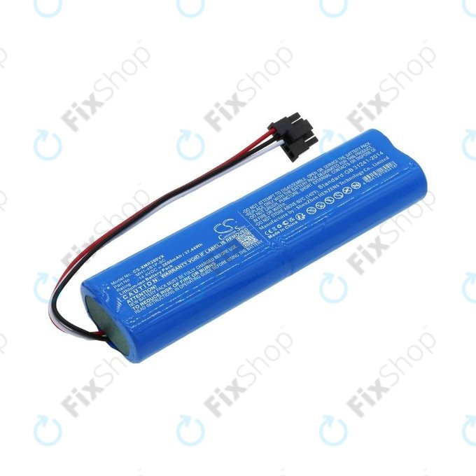 Batteria per Xiaomi Mi Robot Vacuum Mop Pro (P), 2 (Mijia 2C), Viomi V2 Pro, Proscenic LDS M7, STYJ02YM, MH1-4S1P-SC, Li-Ion, 2600mAh, 14.4V, HQ