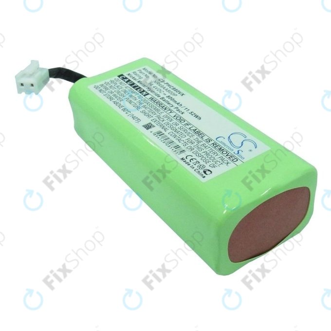 Batteria per Philips Easystar, NR49AA800P, Ni-MH, 800mAh, 14.4V, HQ