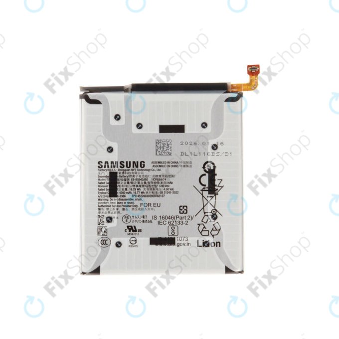 Batteria per Samsung S26, EB-BS942ABE, GH82-39193A, Genuine Service Pack