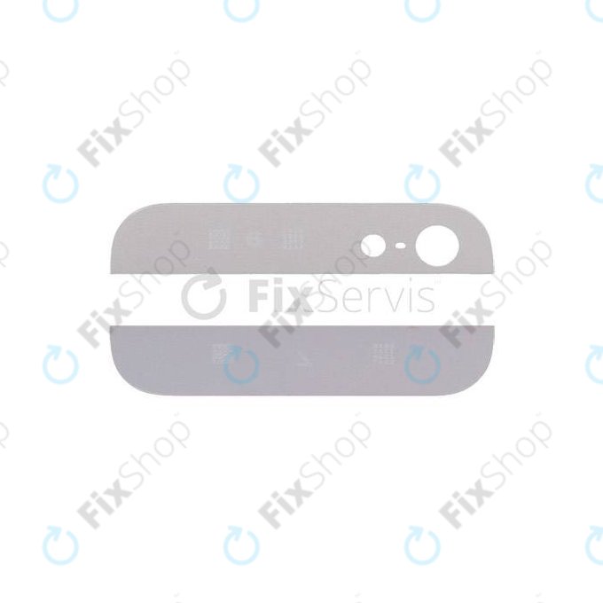 Strisce vetro posteriore per iPhone 5, White