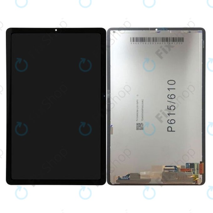 Schermo per Samsung Galaxy Tab S6 Lite P610, P615, Oxperd Gray, Vetro touch senza cornice, GH82-22896A, Genuine Service Pack